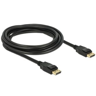DeLOCK 3m Displayport 1.2a Fekete