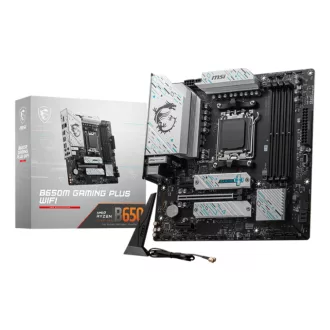 MSI B650M GAMING PLUS WIFI AMD B650 Socket AM5 Micro ATX