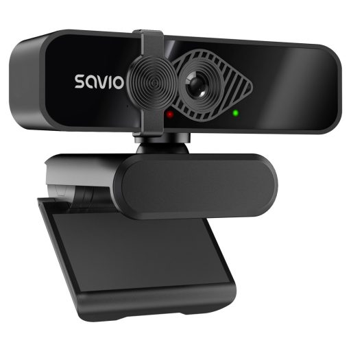 Savio CAK-06 webkamera 3840 x 2160 pixelek USB Fekete
