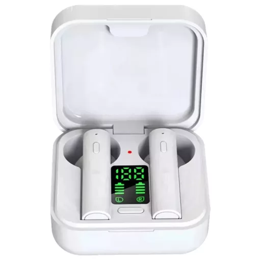 Denver TWS-62 fejhallgató és headset Vezeték nélküli Hallójárati Hívás/zene Bluetooth Fehér