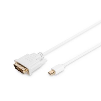   Digitus AK-340305-020-W video átalakító kábel 2 M Mini DisplayPort DVI-D Fehér