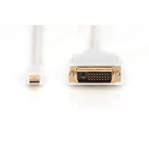 Digitus AK-340305-020-W video átalakító kábel 2 M Mini DisplayPort DVI-D Fehér