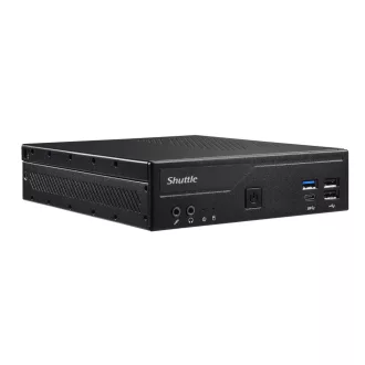   Shuttle DH610 PC/munkaállomás alapgép 1,3 liter méretű számítógép Fekete LGA 1700