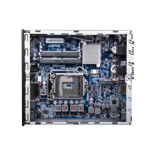 Shuttle DH610 PC/munkaállomás alapgép 1,3 liter méretű számítógép Fekete LGA 1700