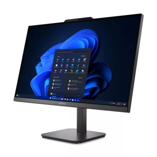 Lenovo V100 Intel Core i3 N-series i3-N305 60,5 cm (23.8") 1920 x 1080 pixelek All-in-One számítógép 16 GB DDR4-SDRAM 256 GB SSD Windows 11 Pro Wi-Fi 6 (802.11ax) Fekete