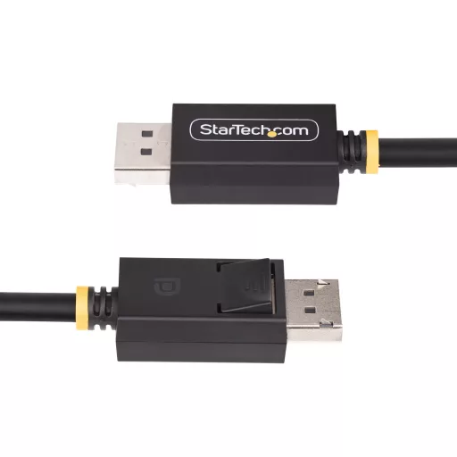 StarTech.com DP21-1M-DP40-CABLE DisplayPort kábel Fekete