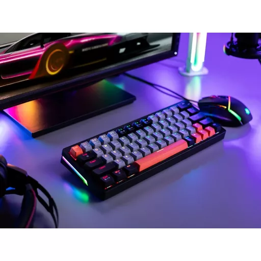 Tracer TRAKLA47297 billentyűzet Játék USB + RF Wireless + Bluetooth QWERTY Angol Szürke