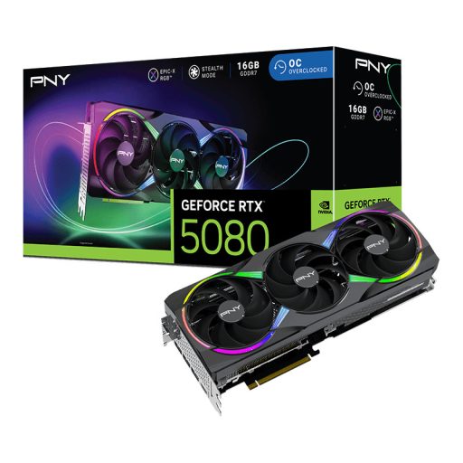 PNY VCG508016TFXXPB1-O NVIDIA GeForce RTX 5080 16 GB GDDR7