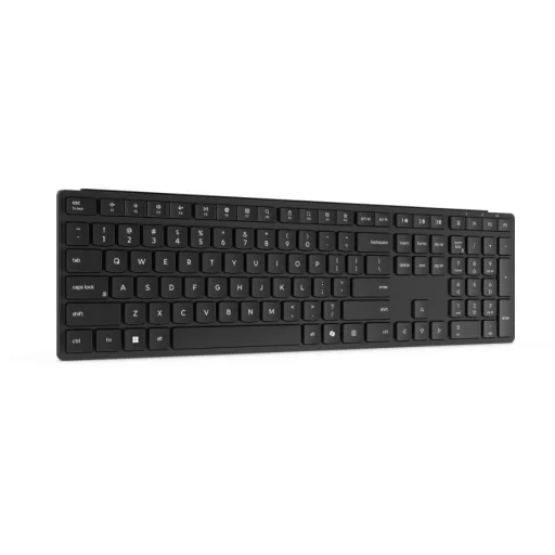 Lenovo Wireless Multi-Mode Pro 6000 billentyűzet Otthoni/irodai RF vezeték nélküli + Bluetooth QWERTY Amerikai angol Fekete