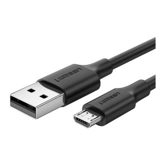  Ugreen 60137 USB kábel USB 2.0 1,5 M USB A Micro-USB A Fekete