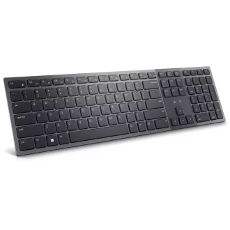   DELL KB900 billentyűzet Irodai RF vezeték nélküli + Bluetooth QWERTY Brit angol Grafit