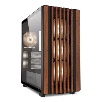 Sharkoon REBEL C70G RGB Full Tower Fekete, Fa