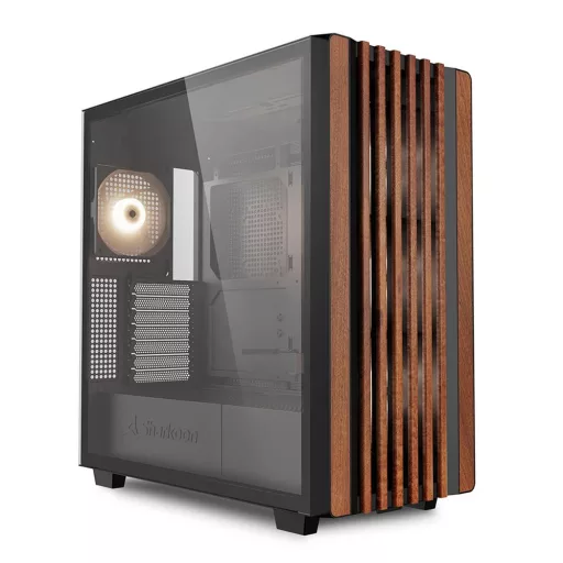Sharkoon REBEL C70G RGB Full Tower Fekete, Fa