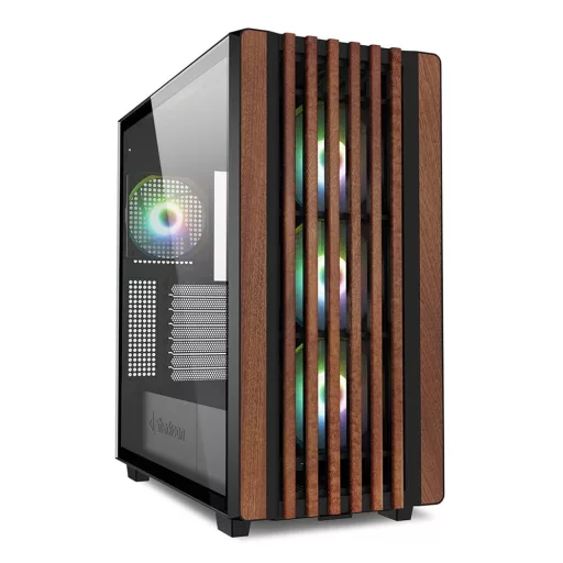 Sharkoon REBEL C70G RGB Full Tower Fekete, Fa