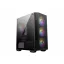 MSI MAG Forge M100A Micro Tower Fekete, Átlátszó