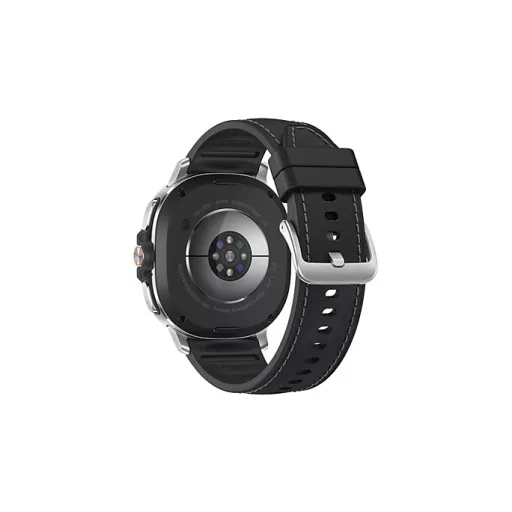 Samsung Galaxy Watch 8 Classic 3,3 cm (1.3") AMOLED 46 mm Digitális 438 x 438 pixelek Érintőképernyő 4G Ezüst Wi-Fi GPS (műhold)