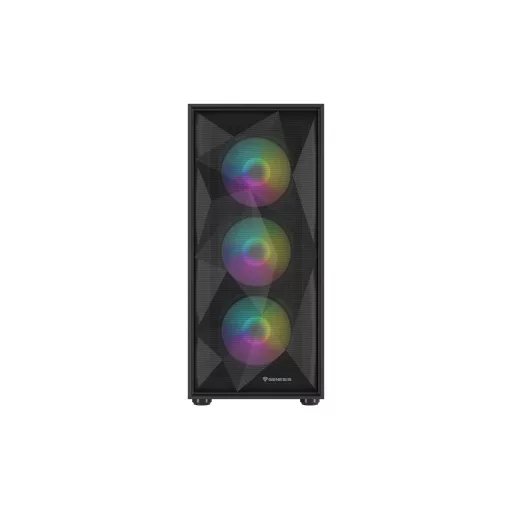 GENESIS Diaxid 605 ARGB Midi Tower Fekete