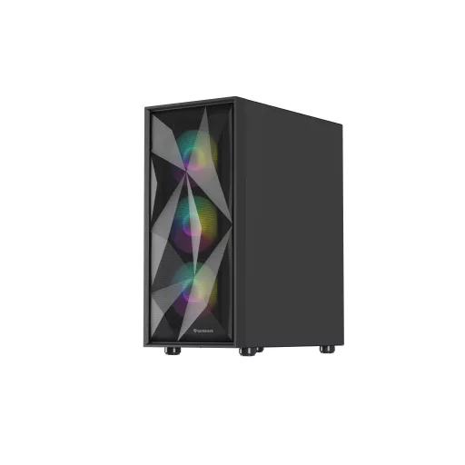 GENESIS Diaxid 605 ARGB Midi Tower Fekete