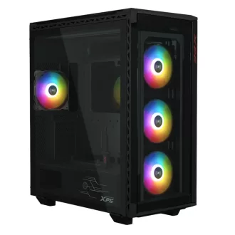 XPG BATTLECRUISER II PST Midi Tower Fekete