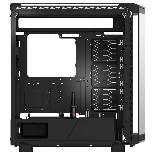 XPG BATTLECRUISER II PST Midi Tower Fekete