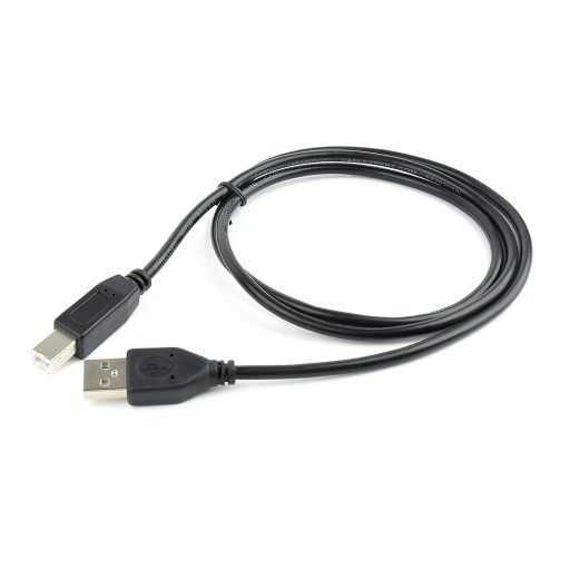 Gembird CCP-USB2-AMBM-1M USB kábel USB 2.0 USB A USB B Fekete