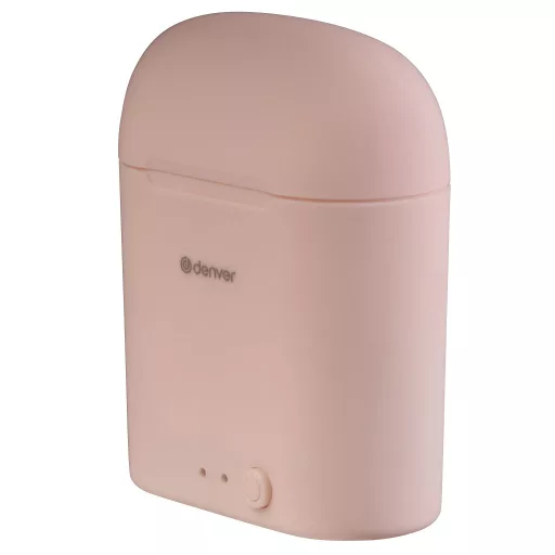 Denver TWE-46ROSE fejhallgató és headset Vezeték nélküli Hallójárati Zene Bluetooth Rózsa