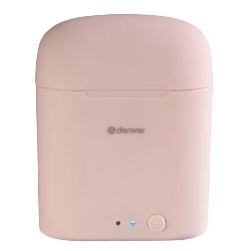 Denver TWE-46ROSE fejhallgató és headset Vezeték nélküli Hallójárati Zene Bluetooth Rózsa