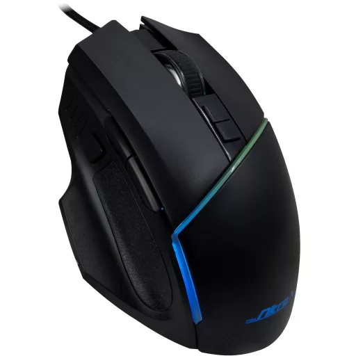 Inter-Tech GT-100 RGB egér Játék Jobbkezes USB A típus Optikai 6400 DPI