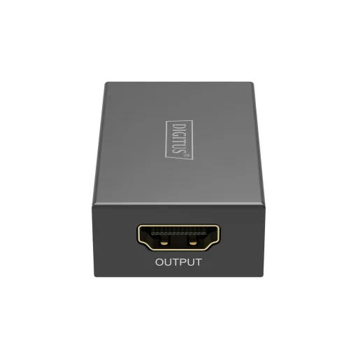 Digitus DS-55341 audió/videó jeltovábbító AV jelismétlő Fekete