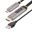 StarTech.com 146B-USBC-HDMI4K-AOC video átalakító kábel 15,2 M USB C-típus HDMI A-típus (Standard) Fekete