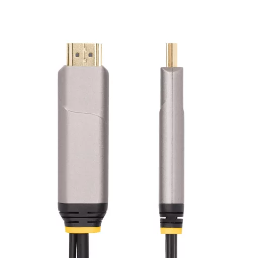 StarTech.com 146B-USBC-HDMI4K-AOC video átalakító kábel 15,2 M USB C-típus HDMI A-típus (Standard) Fekete