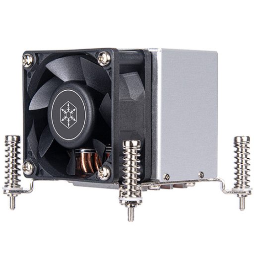 Silverstone SST-AR09-1700 számítógépes hűtőrendszer Processzor Hűtő 6 cm Fekete, Szürke 1 db