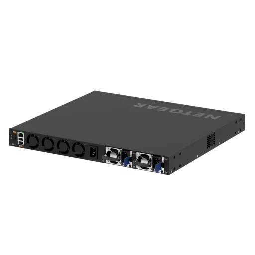 NETGEAR M4350-48G4XF Vezérelt L3 Gigabit Ethernet (10/100/1000) Ethernet-áramellátás (PoE) támogatása 1U Fekete