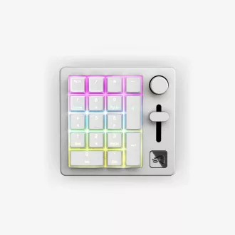  Keychron GMMK Numpad billentyűzet Otthoni/irodai USB + RF Wireless + Bluetooth Fehér