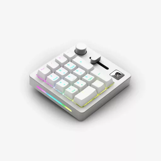 Keychron GMMK Numpad billentyűzet Otthoni/irodai USB + RF Wireless + Bluetooth Fehér