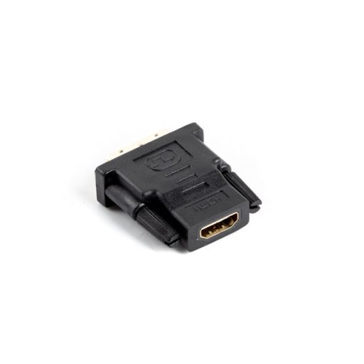 Lanberg AD-0013-BK csatlakozó átlakító HDMI DVI-D 18+1 Single Link Fekete