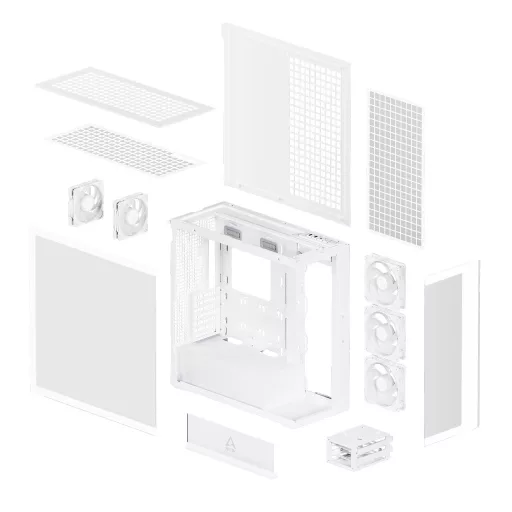 ARCTIC Xtender (White) Midi Tower Fehér