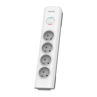   Philips SPN7040WA/60 túlfeszültségvédő Fehér 4 AC kimenet(ek) 2 M