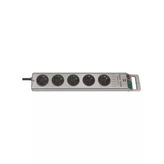 Brennenstuhl Super-Solid Line Ezüst 5 AC kimenet(ek) 2,5 M