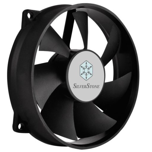 Silverstone NT09-115X Processzor Hűtő 9,2 cm Alumínium, Fekete
