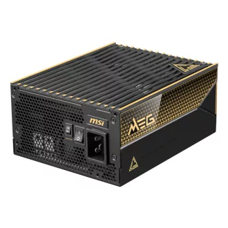 MSI MEG Ai1600T PCIE5 1600 W 24-pin ATX ATX Fekete