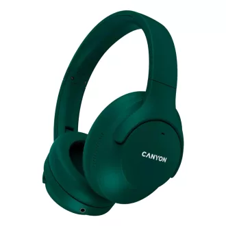   Canyon CNS-CBTHS10GN fejhallgató és headset Vezetékes és vezeték nélküli Fejpánt Hívások/zene/sport/általános Bluetooth Zöld