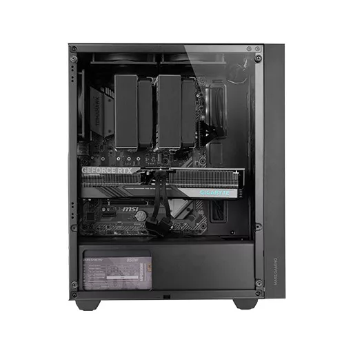 Mars Gaming MC-PMAX Midi Tower Fekete