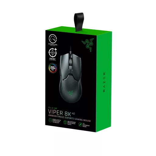 Razer Viper egér Játék Jobbkezes USB A típus Optikai 20000 DPI