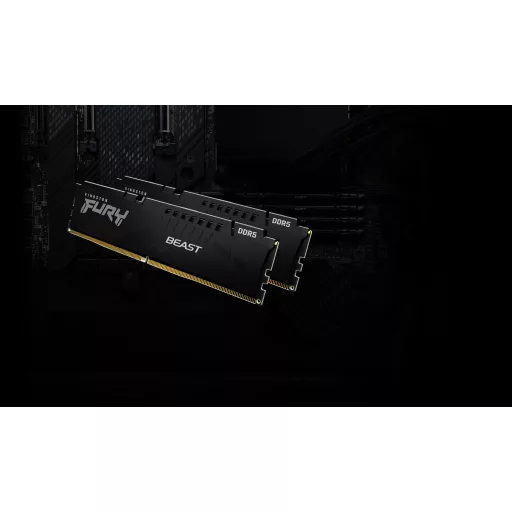 Kingston Technology FURY Beast 128 GB 2 x 64 GB DDR5 5600 MT/másodperc 288-pin DIMM