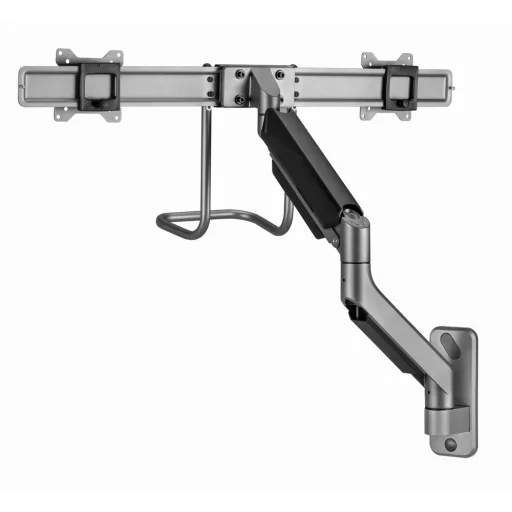 Gembird Laikiklis Adjustable wall 2-display mounting arm 17-32inch iki 8kg