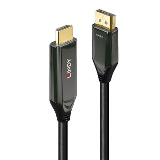   Lindy 40931 video átalakító kábel 2 M HDMI A-típus (Standard) DisplayPort Fekete