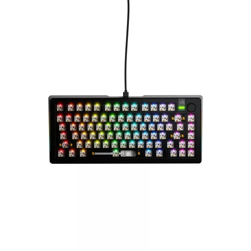 Glorious Gaming GMMK 3 PRO 75% Barebones billentyűzet Otthoni USB Nem Fekete