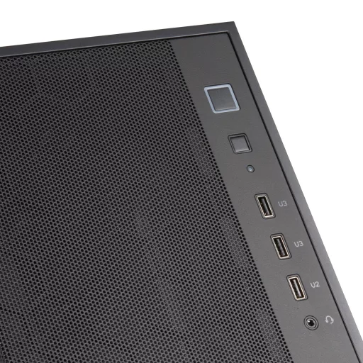 Silverstone FARA R1 Midi Tower Fekete