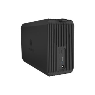 ICY BOX IB-RD3720-CU3 HDD/SSD ház Fekete 2.5/3.5"